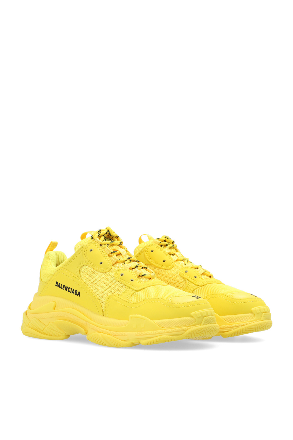 Balenciaga store shoes yellow